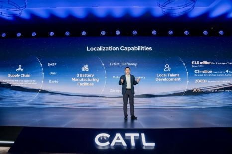 New battery promises almost 500km of range with 10-minute charge
