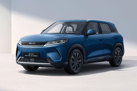 BYD Atto 2 plug-in hybrid revealed in Europe