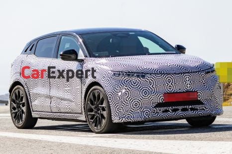 2026 Renault Megane E-Tech: Facelifted electric SUV spotted in Spain
