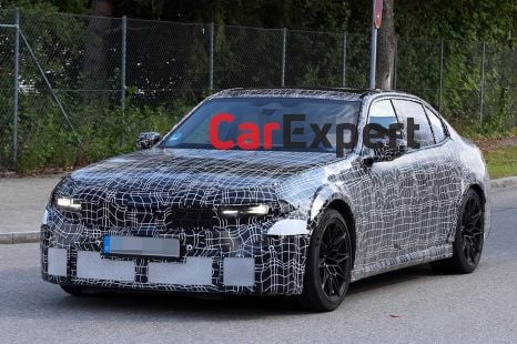 2028 BMW M3 hybrid spotted testing
