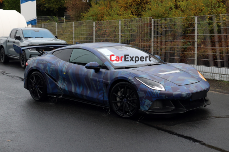 BYD's Porsche 911-rivalling Denza Z spied testing at the Nürburgring