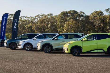 BYD aiming for top-three Australian market ranking next year