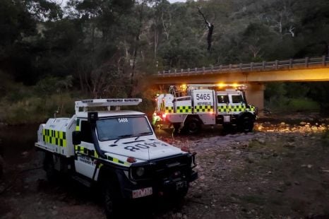 Victoria’s rapid-response firefighting vehicles grounded