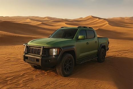 Redesigned Kia Tasman appears on official company website