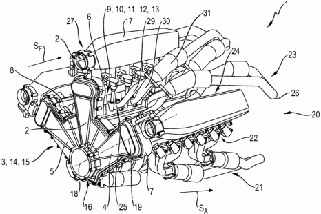 Porsche patents W18 engine and could be gunning for Bugatti Chiron