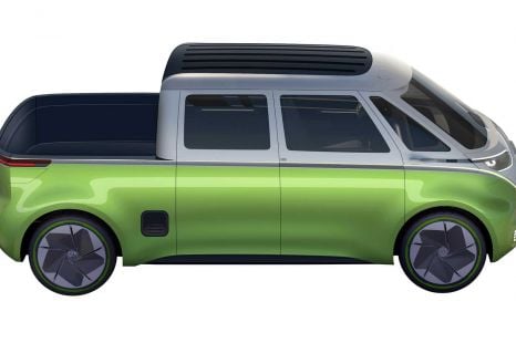 Volkswagen ID. Buzz dual-cab ute design patented