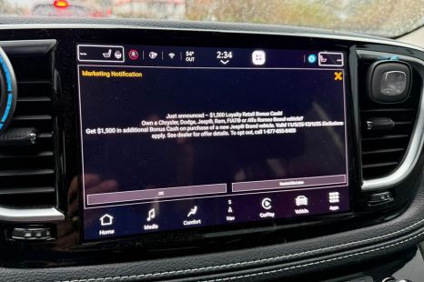 The new annoyance inside your car: pop-up advertisements