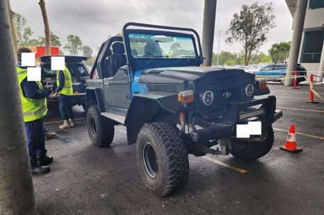 LandCruisers among vehicles caught up in blitz on illegally modified vehicles