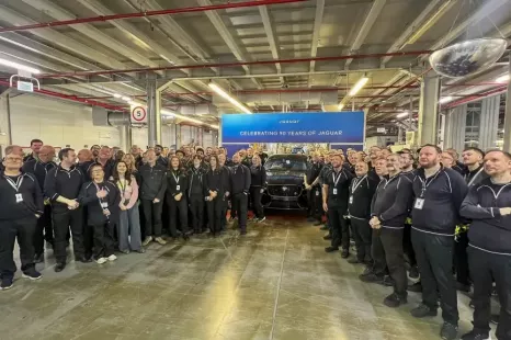 Last petrol-powered Jaguar built