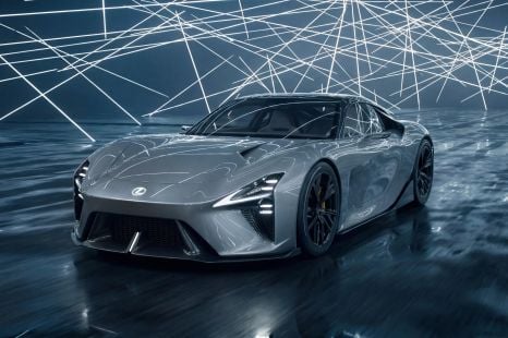 Lexus LFA Concept detailed: Iconic name resurrected for supercar EV