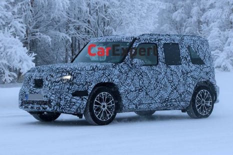 'Baby' Mercedes-Benz G-Wagen EV spied ahead of 2027 launch