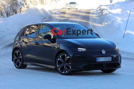 2026 Volkswagen ID. Polo EV spied along with ID. Polo GTI electric hot hatch