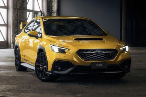 Subaru WRX goes yellow in milestone celebration