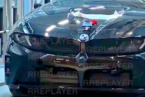 Electric BMW M3 spied undisguised for the first time
