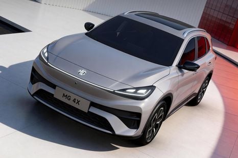 MG 4X electric SUV revealed in China