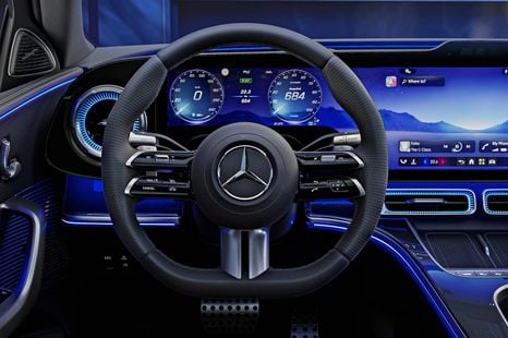 2027 Mercedes-Benz C-Class EV's screen-heavy interior revealed