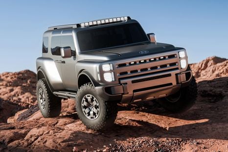 Hyundai ute previewed by rugged Boulder Concept