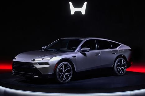 Honda previews new sedan as it announces annual loss, abandons 2040 EV goal