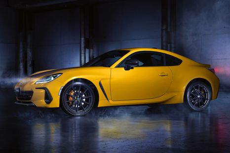 Bright yellow Subaru BRZ special edition will be limited