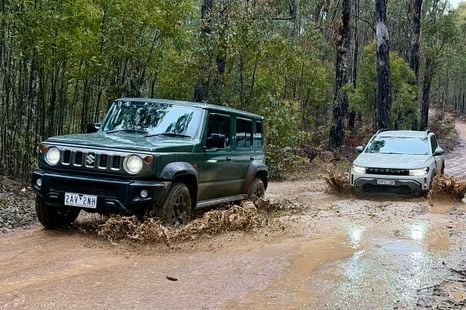 2026 Suzuki Jimny vs Renault Duster comparison