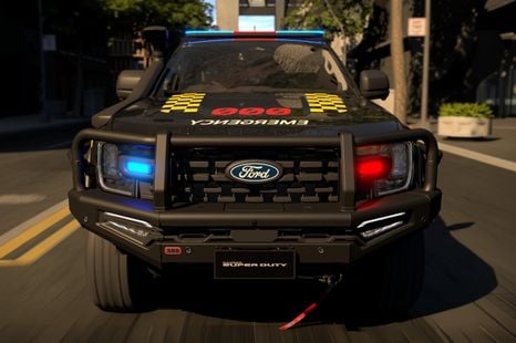 Ford Ranger Super Duty firefighting vehicle revealed