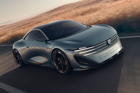 Peugeot RCZ Vision coupe revealed with 500hp and solid-state battery