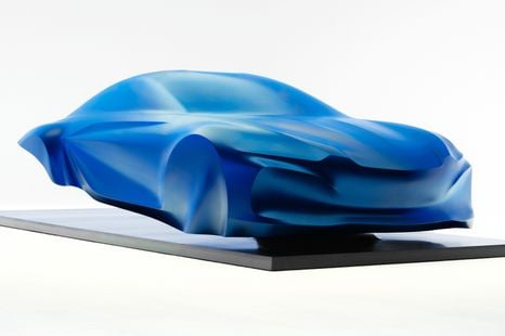 2027 Alpine A110 revealed as a sculpture