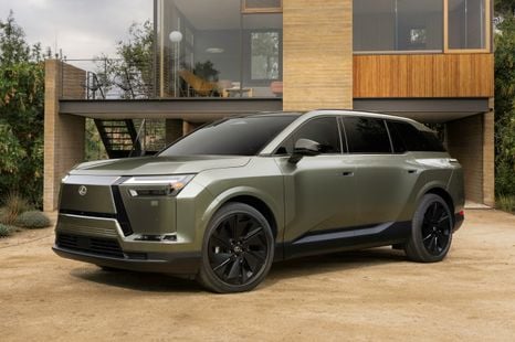 2027 Lexus TZ: Luxury brand reveals flagship three-row electric SUV