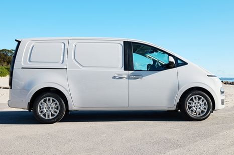 Hyundai Staria Hybrid can't tow – for now