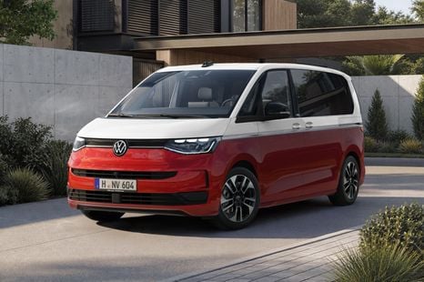 2027 Volkswagen Multivan facelift revealed in Europe