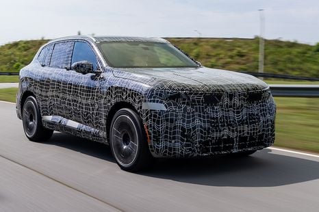 BMW iX5 electric SUV revealed with brand’s largest-ever battery