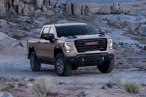 2027 GMC Sierra has new V8s, but EV-inspired styling