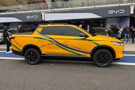 BYD Mako: Brand's first car-based ute revealed in Brazil to slot under Shark