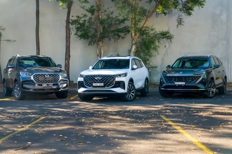 2026 Chery Tiggo 8 CSH vs MG QS vs KGM Rexton comparison