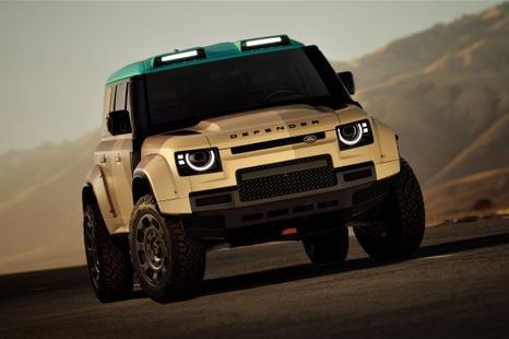 Land Rover turns Dakar-winning Defender into road-legal 4x4