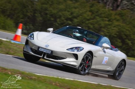 MG Cyberster vs Rob Roy Hillclimb: Chasing Tesla up the hill