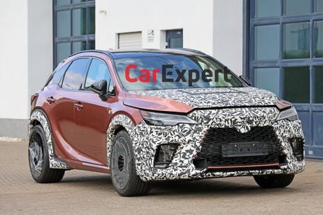Racy Lexus RX prototype spied, may be brand’s next Morizo RR model