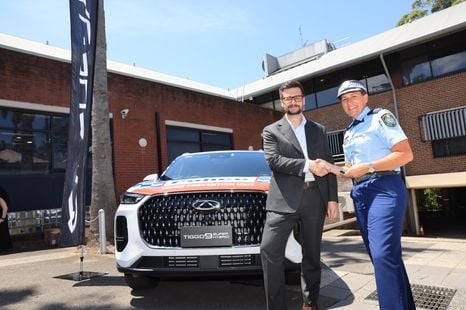 Chinese cars now being used by NSW Police