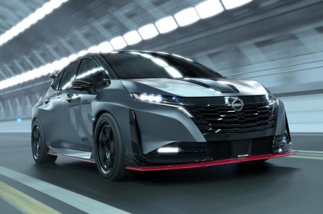 Nissan Aura Nismo RS Concept previews track-ready hybrid hot hatch
