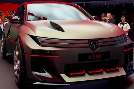Peugeot E-T16 concept is a rally legend reborn, previews next E-208