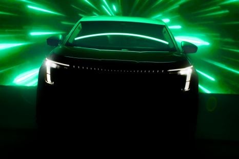 Skoda teases Kodiaq-sized EV to be revealed later this year