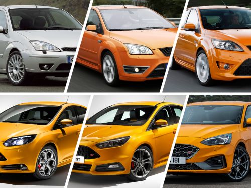 Ford Focus ST through the generations