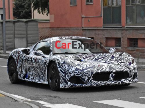 Maserati MC20 spied almost completely undisguised