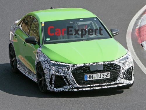 2021 Audi RS3 Sedan spied at the Nurburgring