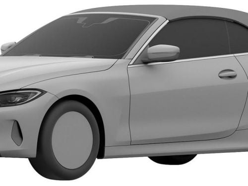 2022 BMW 4 Series convertible patent drawings leaked