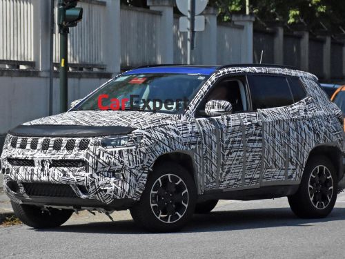 2022 Jeep Compass facelift spied