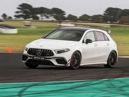2021 Mercedes-AMG A45 S track review