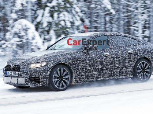 2021 BMW 4 Series Gran Coupe spotted winter testing