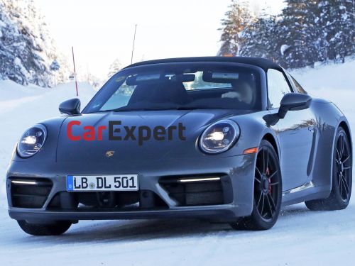 2021 Porsche 911 GTS spied