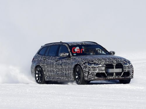 2022 BMW M3 Touring spied during winter testing